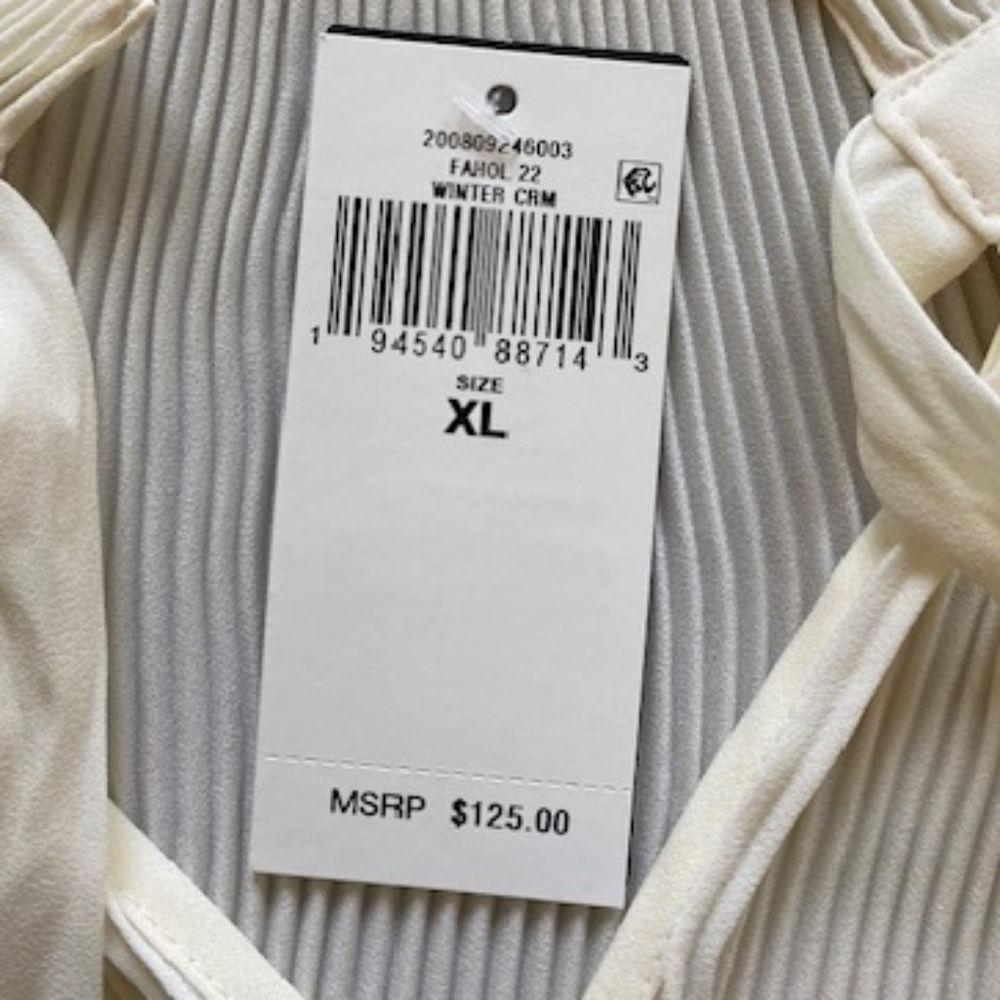 Ralph Lauren 2-piece pleated top (NWT) - Picture 6 of 15